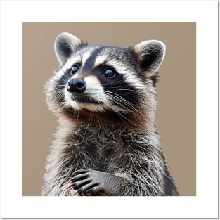 Adorable Raccoon - Trash Panda Posters and Art